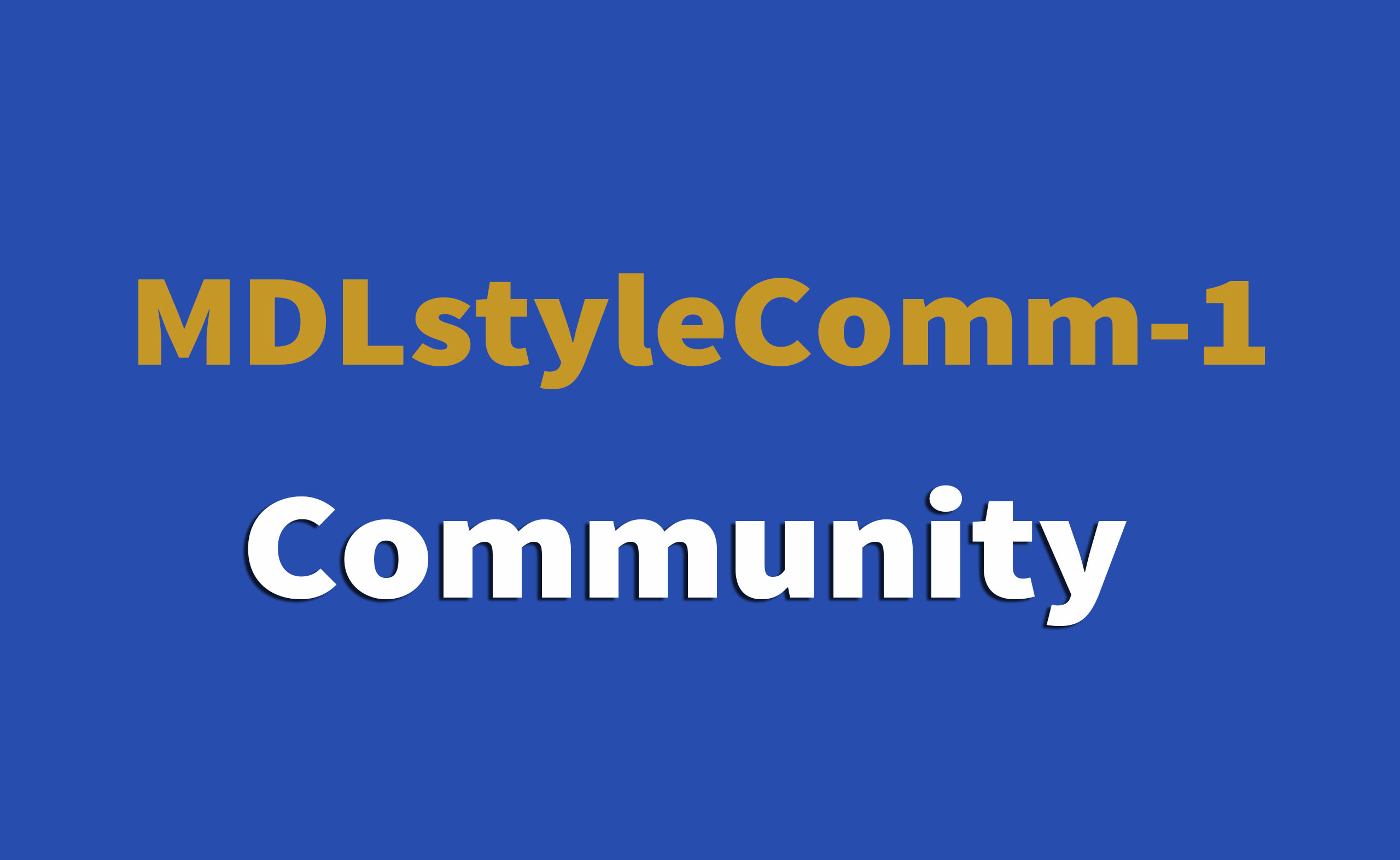 MDLstyleComm-1-ArcGIS CityEngine中文网社区