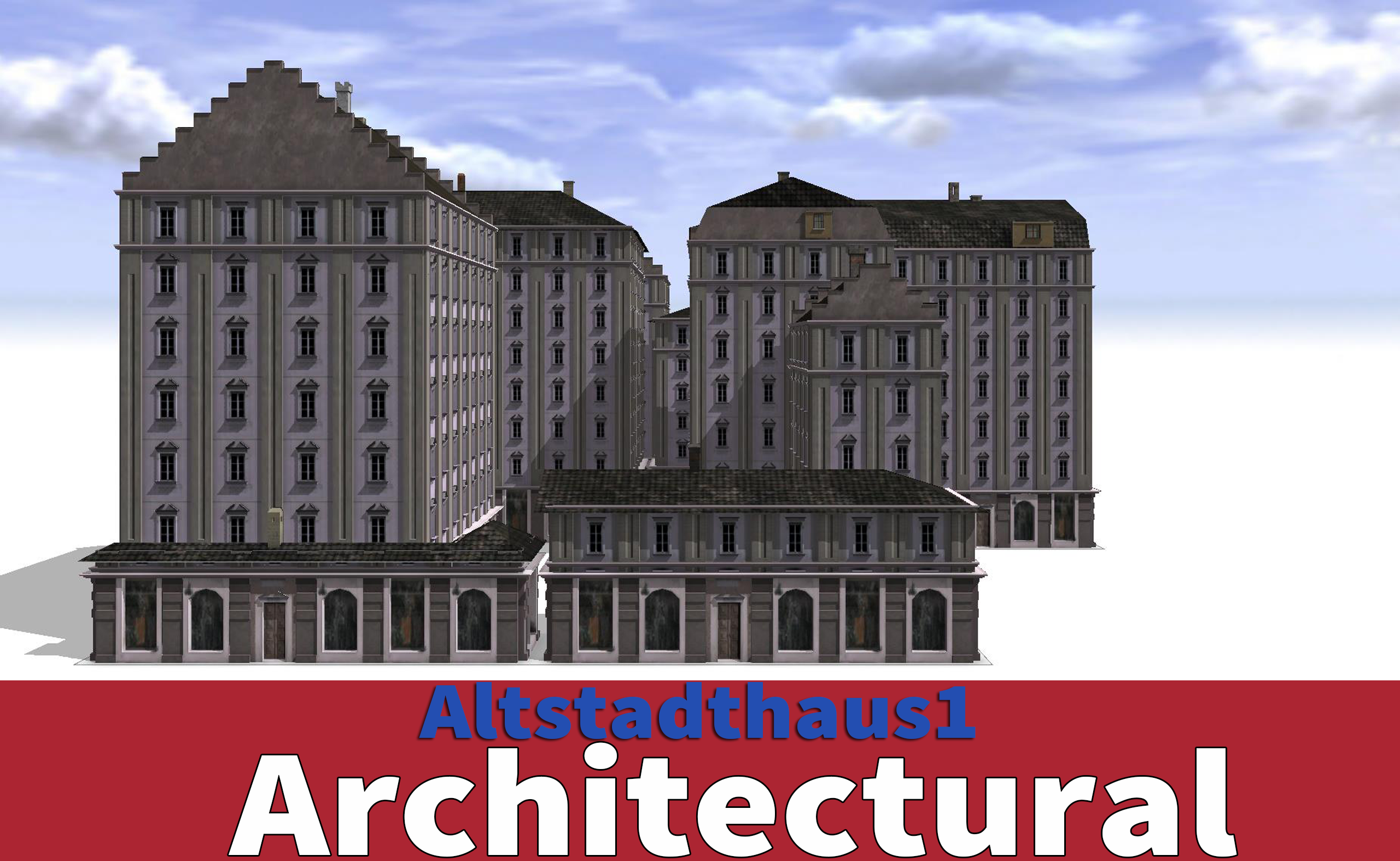 CreateUrbanAltstadthaus1-ArcGIS CityEngine中文网社区