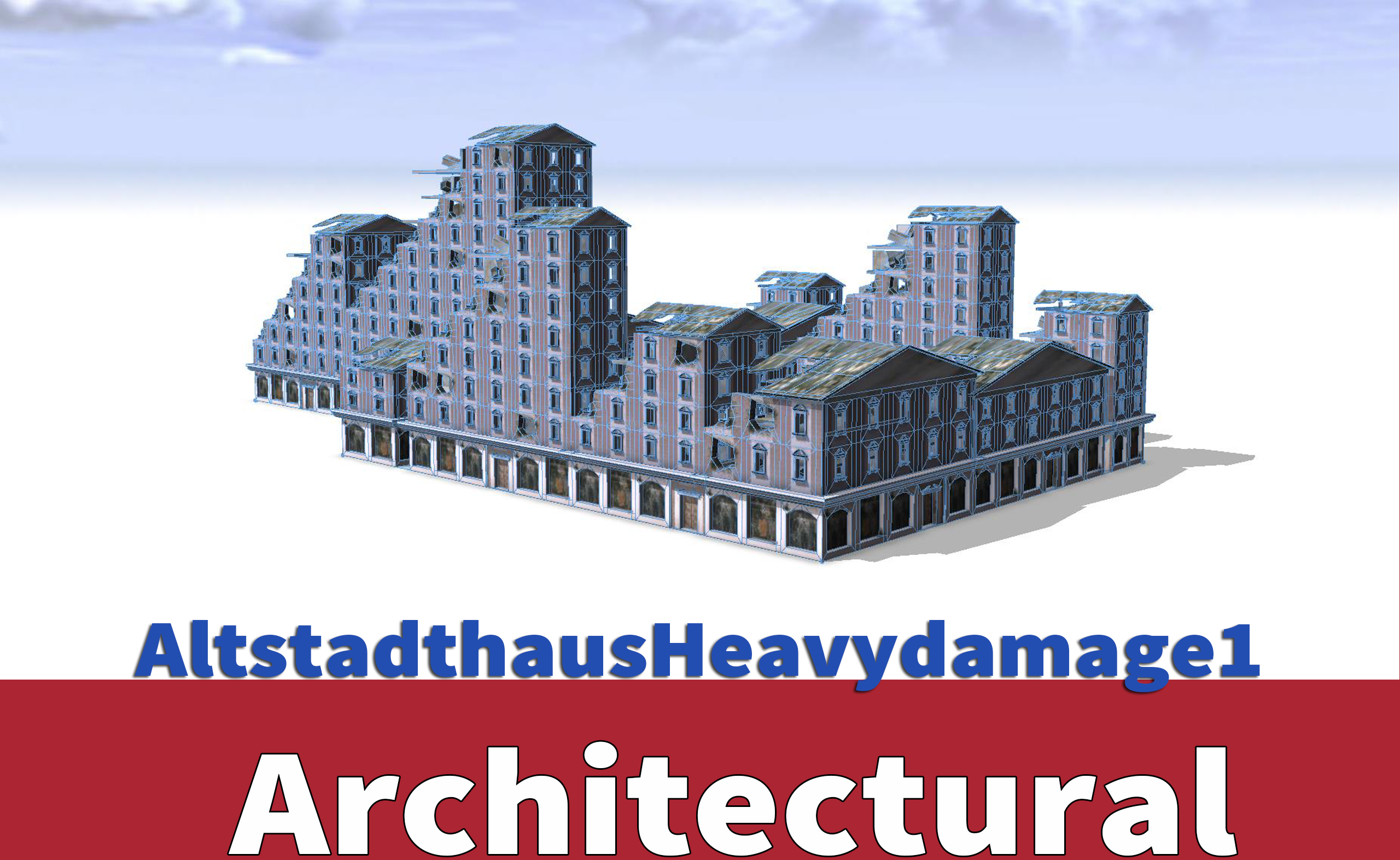 CreateUrbanAltstadthausHeavydamage1-ArcGIS CityEngine中文网社区